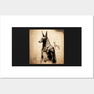 Egyptian Gods - Anubis Posters and Art